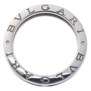 BVLGARI B-zero1 Ring Be zero one 1 band K18 white gold #9.2(US Size) 7.2g mens